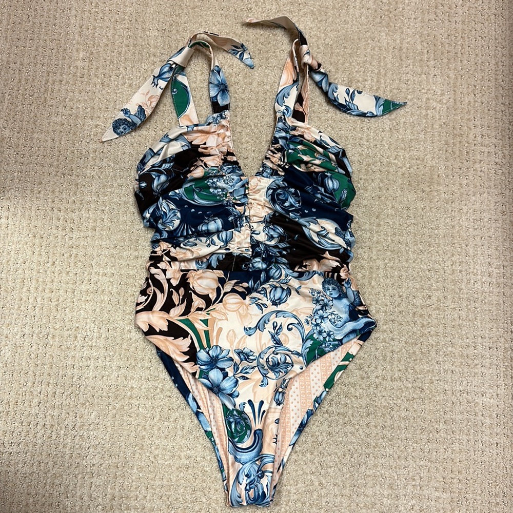 NWT Women’s Agua Bendita One Piece Bathing Suit - Size S - Picture 3 of 6